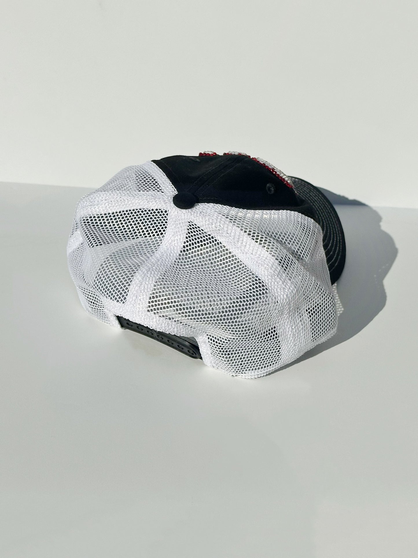 NY Giants Bling Truckers Baseball Hat