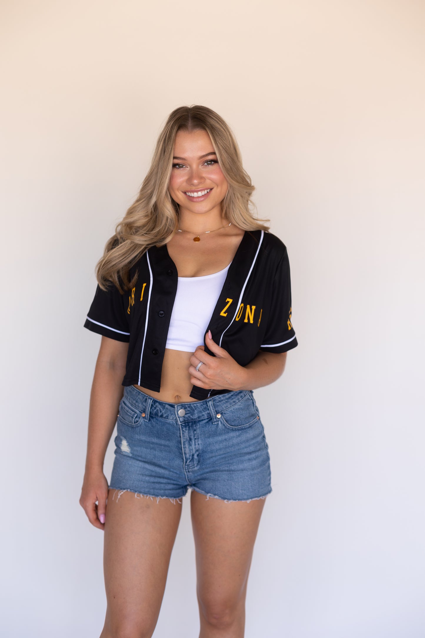 Custom The Perfect Jersey - Cropped Baseball Jersey - Any Team