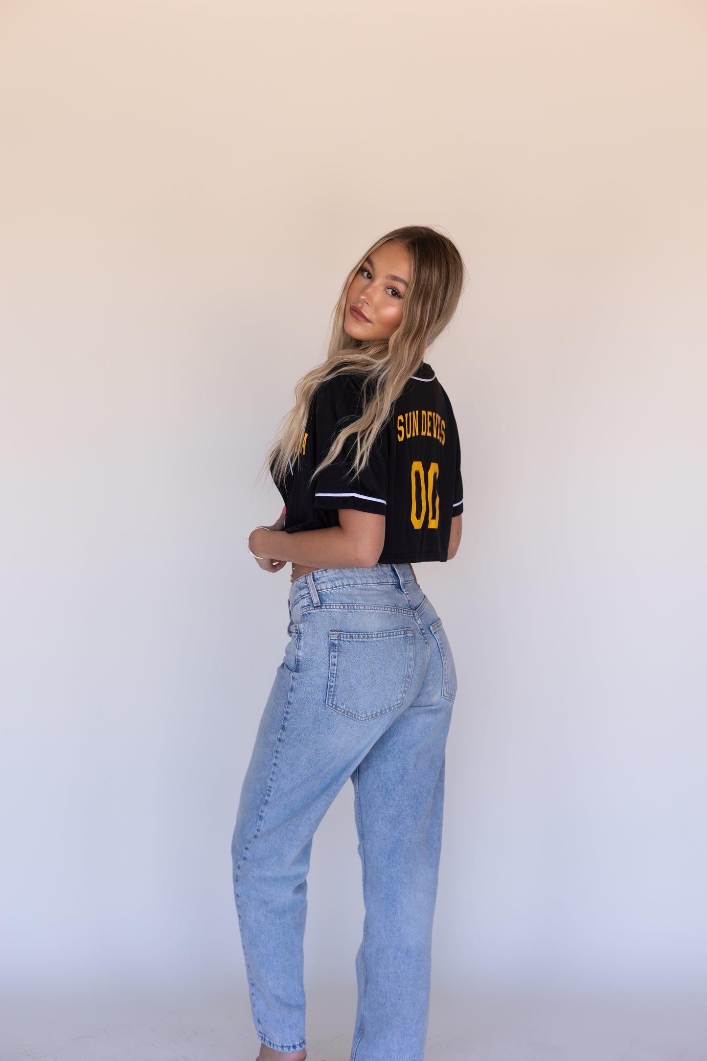 Custom The Perfect Jersey - Cropped Baseball Jersey - Any Team