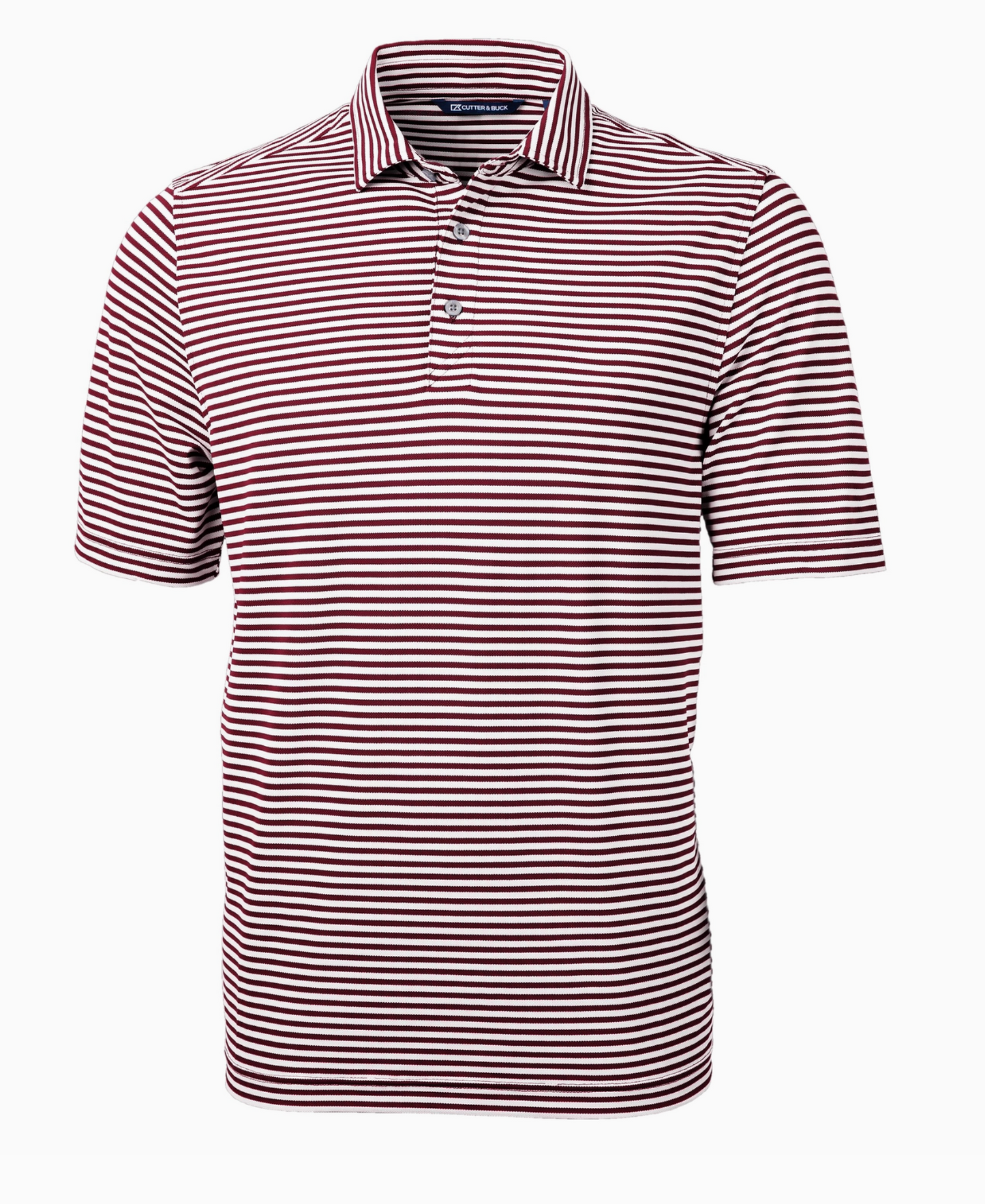 You Suck Men's Golf Ball w/Tee Stripe Print Polo Shirt