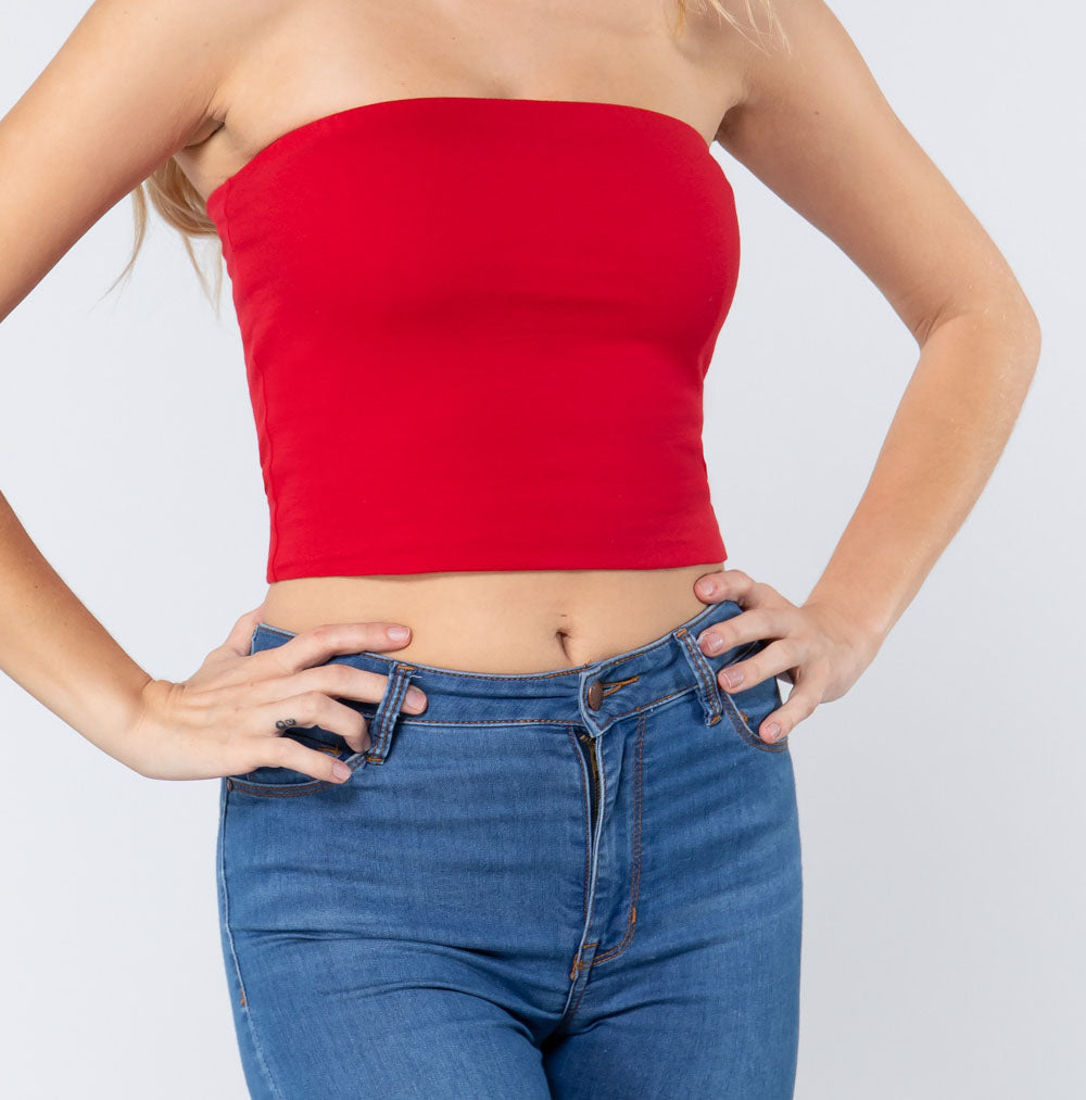 Custom Time Out Tube Top - (7 Colors Available)