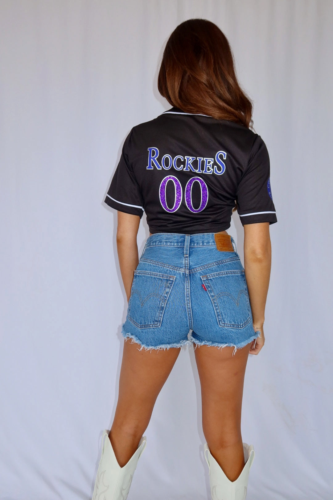 The Perfect Jersey - Colorado Rockies  W/ Bling